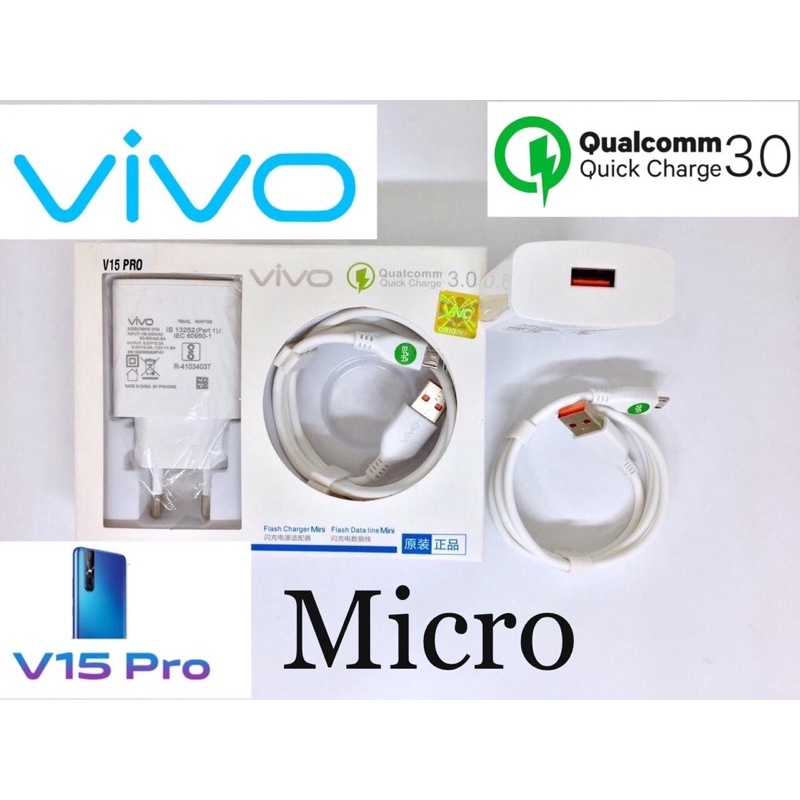 PROMO CHARGER VIVO V15 PRO ORI FAST COMPATIBLE FOR ALL SMART PHINE