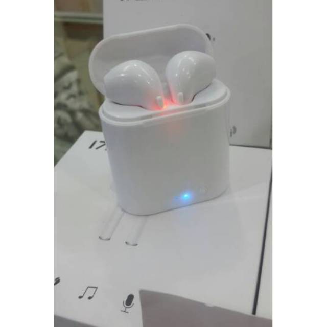 MM - headset handsfree earphone bluetooth I7S TWS iph 7 8 / headset wireless Bluetooth I7S TWS iph 7