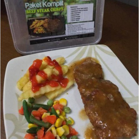 

Paket komplit steak