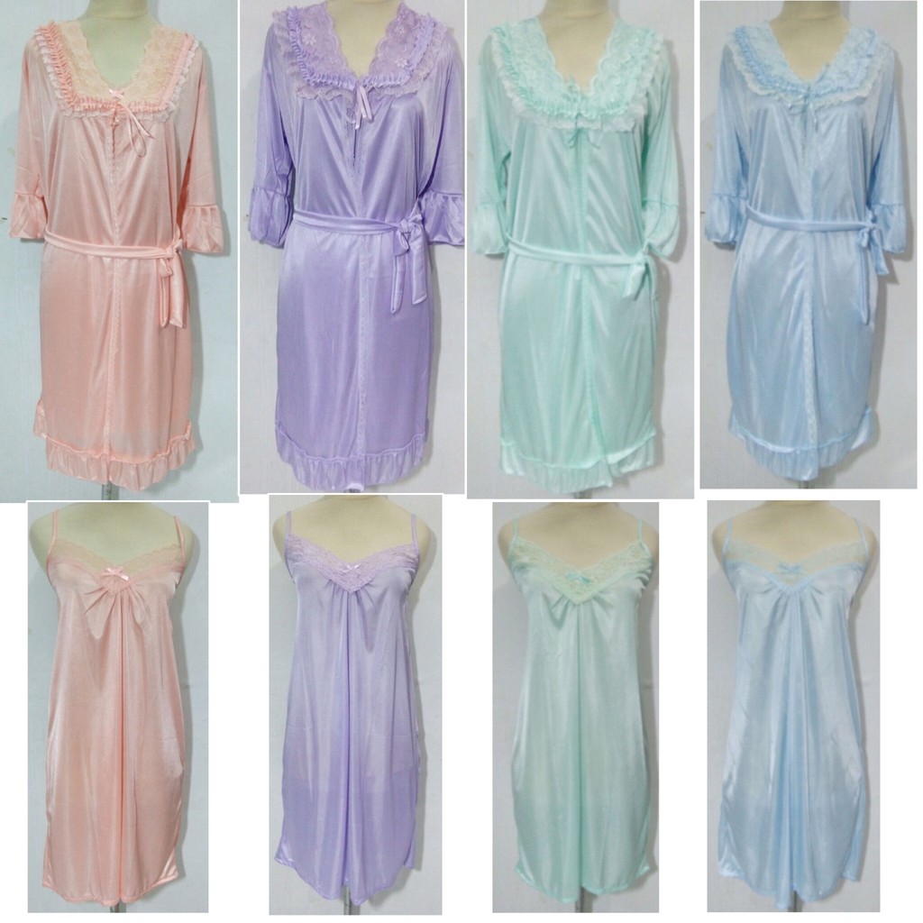 piyama baju tidur kimono dewasa wanita   cantik 2in1 92