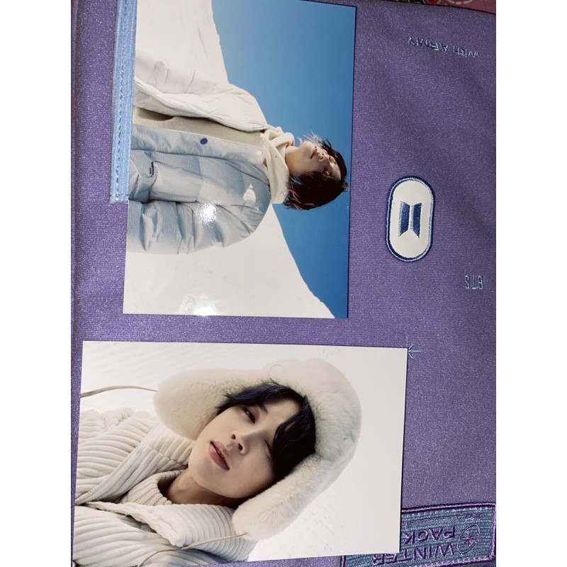 4x6 Photo set jungkook Winter Package Bts 2021