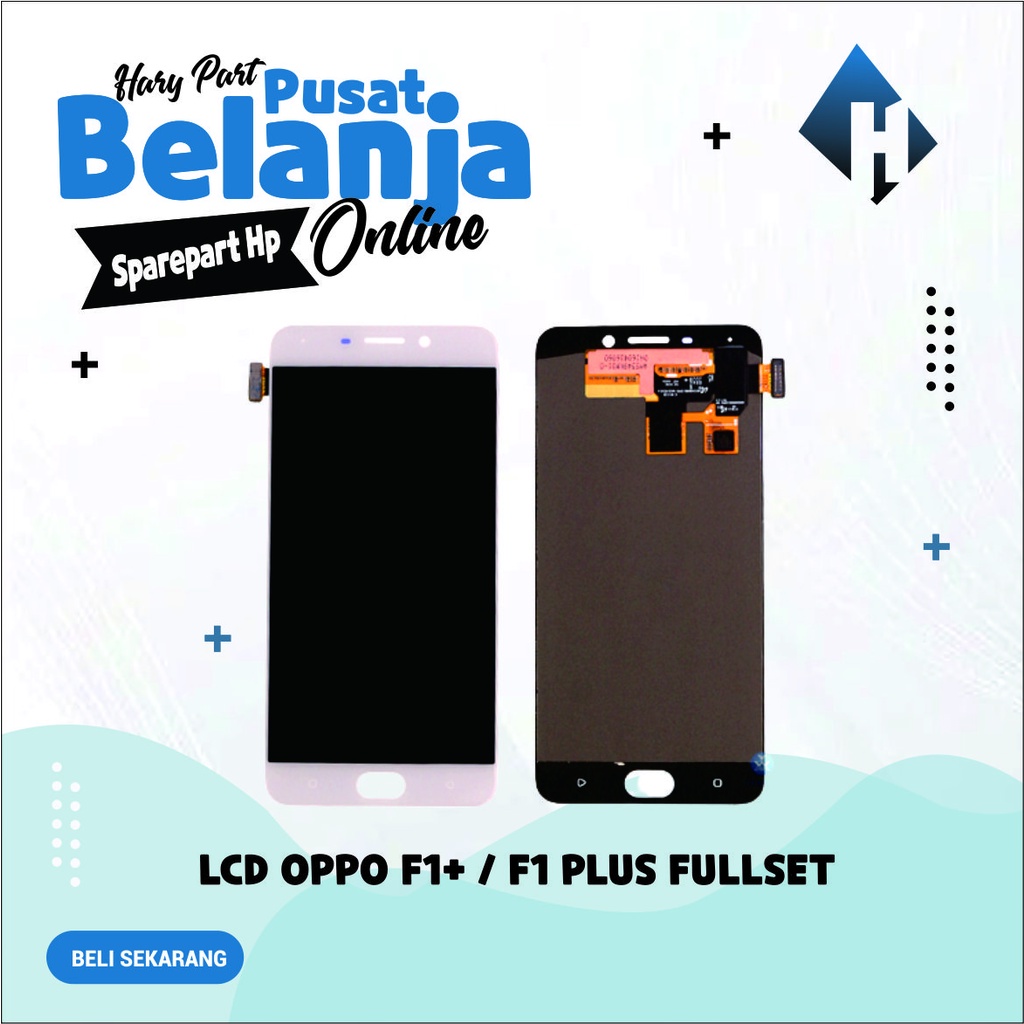 LCD Oppo F1+ / F1 Plus White Fullset