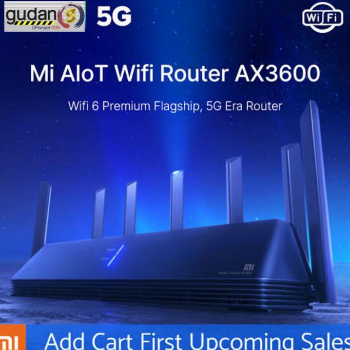 Xiaomi Alot Router Ax3600 - Wifi 6 Wireless 2976Mbps - Global Versi - Global Versi Cisiimart