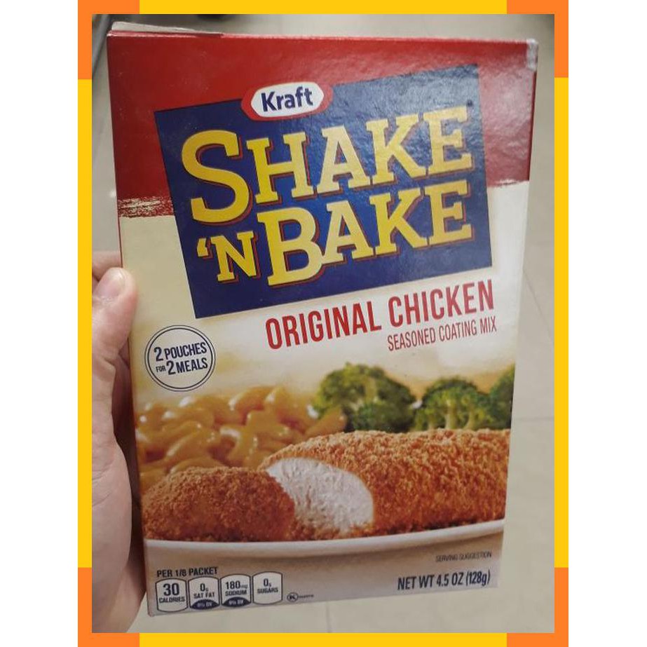 

Kraft shake n bake original chicken seasoning coating mix 128 gram