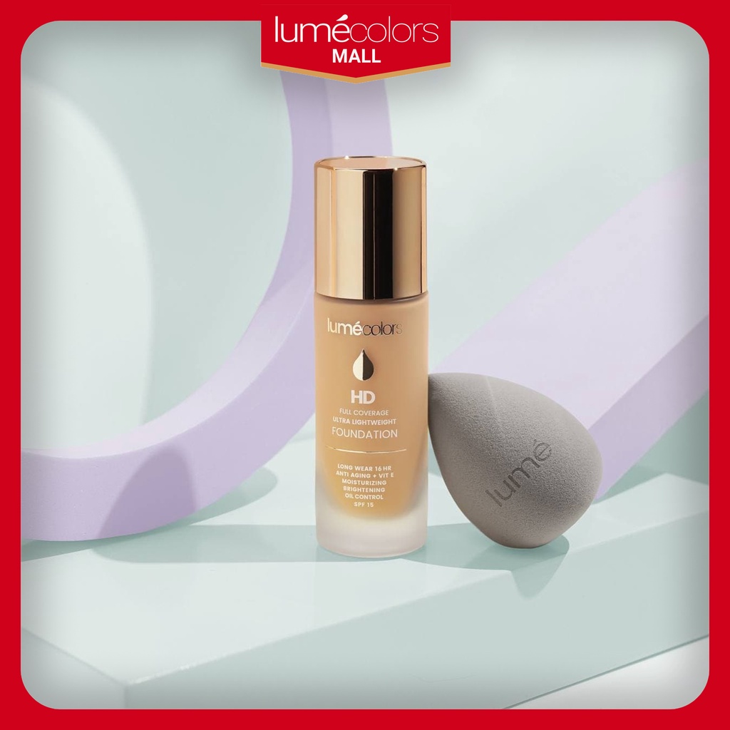 Lumecolors Foundation Christina Lie HD SPF Anti Aging Foundi Korea Tahan Lama