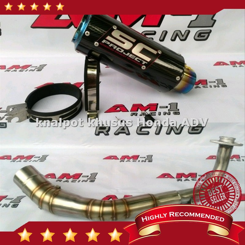 Jual Knalpot sc project honda adv 150 adv150