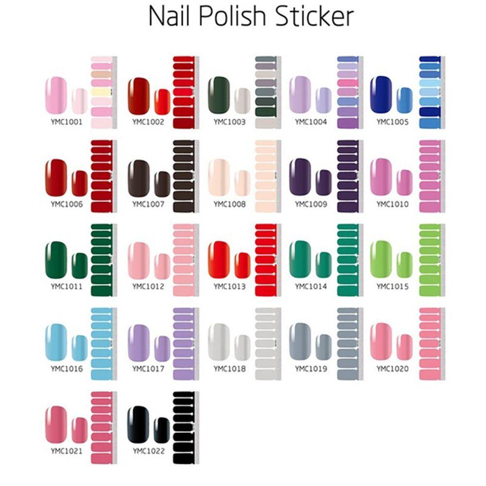 Preva Stiker Kuku Motif Garis Untuk Dekorasi Nail Art