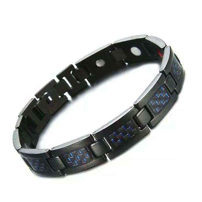 GELANG MAGNET KESEHATAN ORIGINAL TITANIUM ION INFRARED 4IN1 ORIGINAL