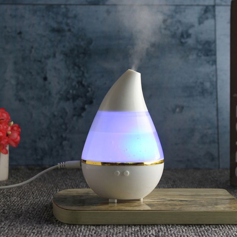 Humidifier Diffuser Aromaterapi LED Unik Gratis Essential Oil Aromatherapy Disfuser Ultrasonic Pelembab Ruangan Ac