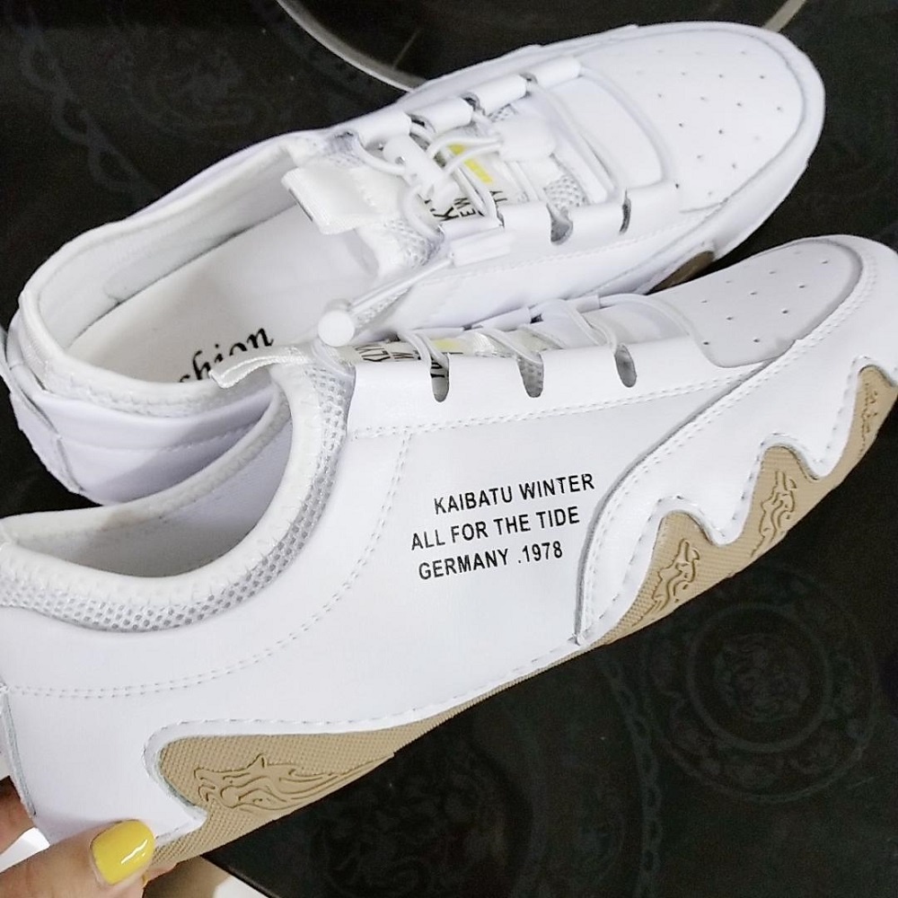 COD 100% KULIT ASLI Sepatu Kantor Pria Cowok Sepatu Pantofel Pria Formal Tali Sneaker Loafer Karet Kekinian Keren 125