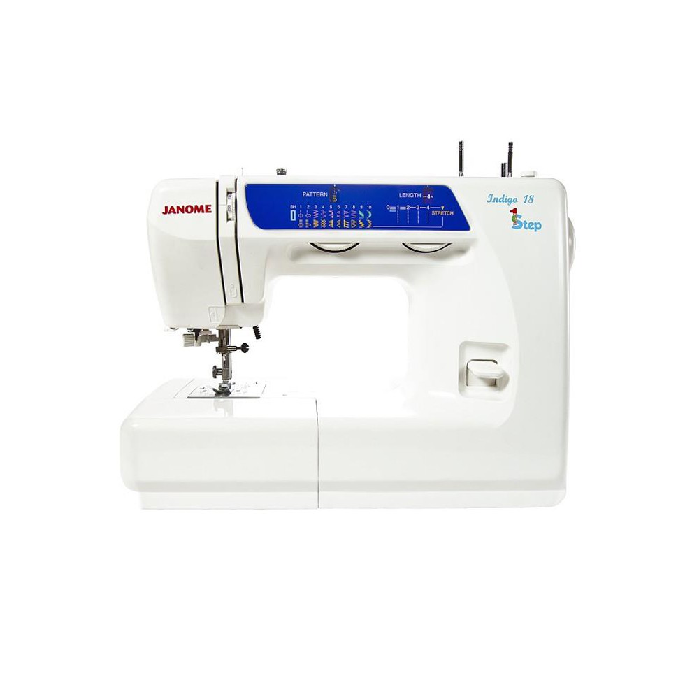 mesin jahit portable multifungsi merk Janome type Indigo18 Mesin Jahit Portable