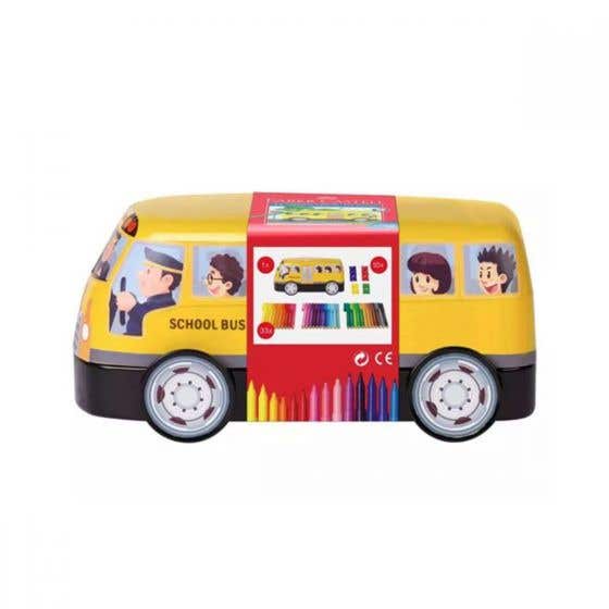 

Connector pen school bus tin faber-castell