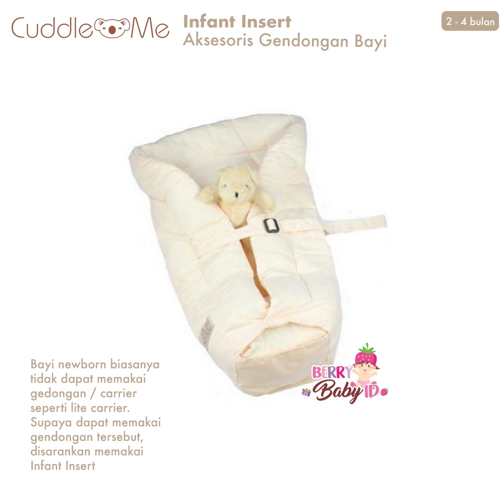 Cuddle Me Infant Insert Aksesoris Gendongan Lite Carrier Berry Mart