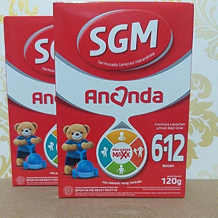[KODE 66] SUSU SGM 0-6 BULAN 6-12 BULAN KEMASAN 120 GRAM (100% ORIGINAL) Exp 2022 KEMASAN BARU