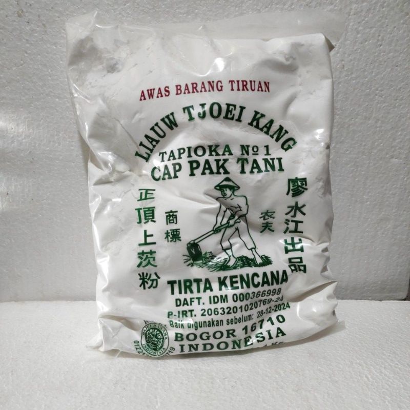 

Tapioka Cap Pak Tani Liauw Tjoei Kang 1 kg