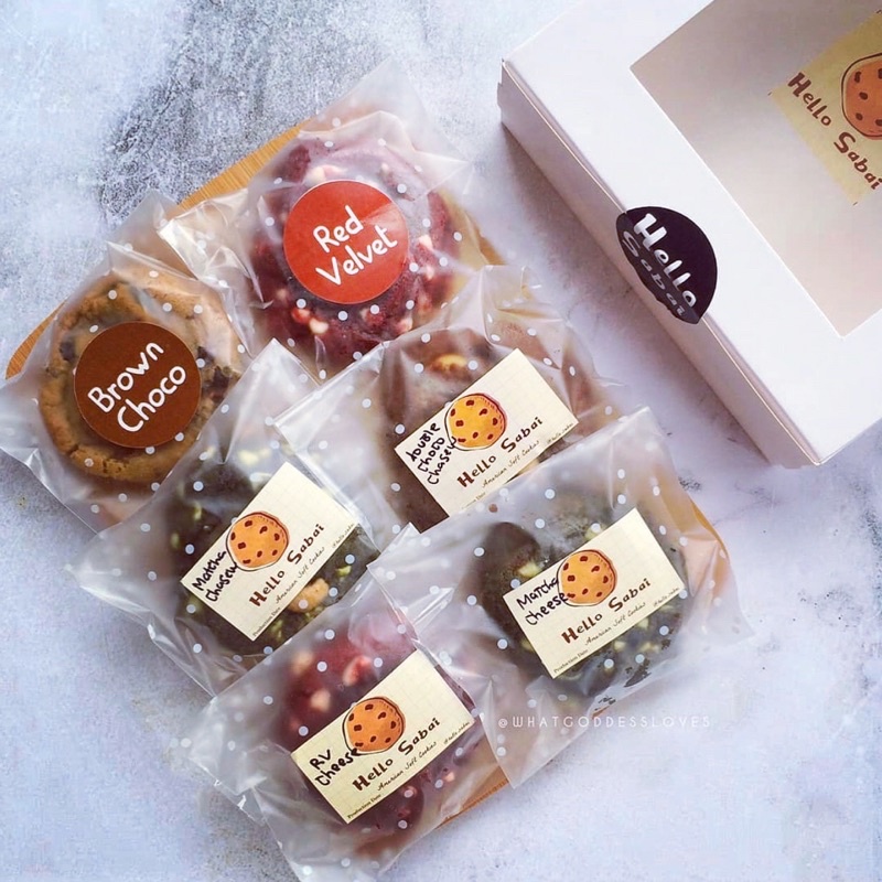 

HELLO SABAI || AMERICAN SOFT COOKIES / NEWYORK SOFT COOKIES