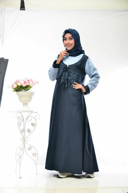 Jihan Maxy, maxi dress, dress muslim, gamis, gamis casual, gamis lebaran, baju lebaran, kekinian