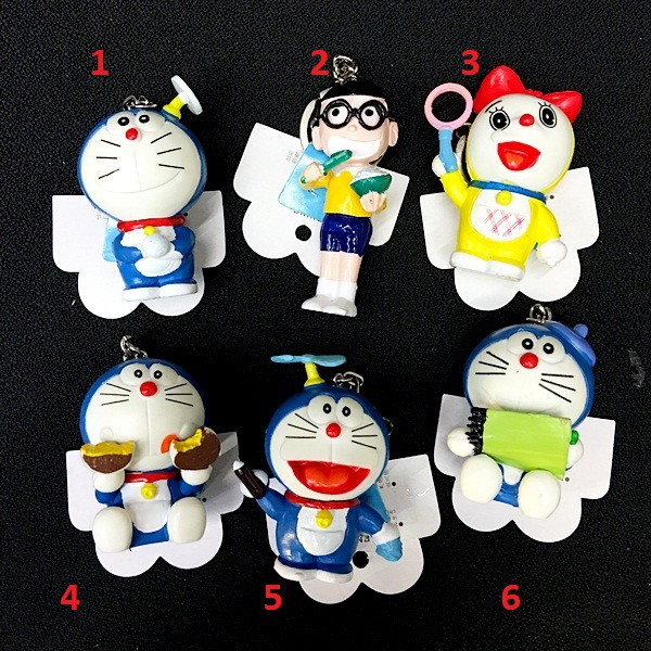 Gantungan Kunci Keychain Doraemon Dora A Mon Original From Japan