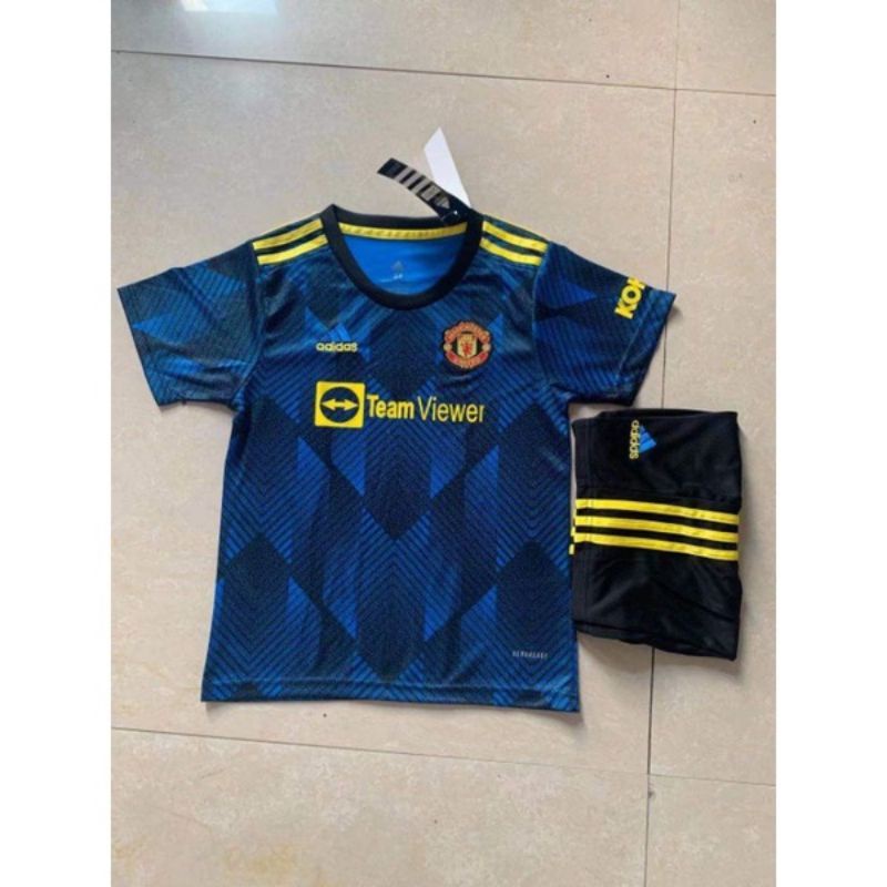 Jersey Baju Bola Anak Manchester United 3rd 2021-22