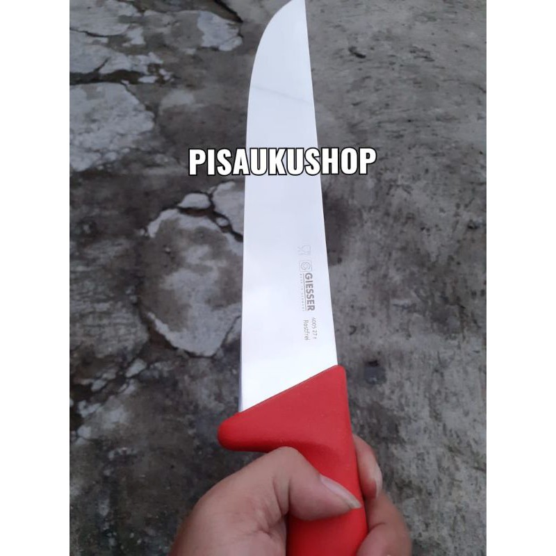 Butcher knife/pisau sembelih giesser  27 cm 4005-27 Red