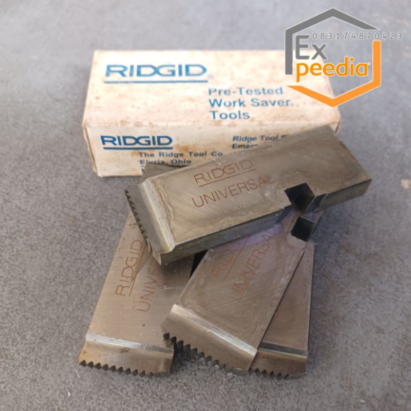 Jual RIDGID UNIVERSAL Mata Senai Drat Pipa 1 2 Inch NPT One Set