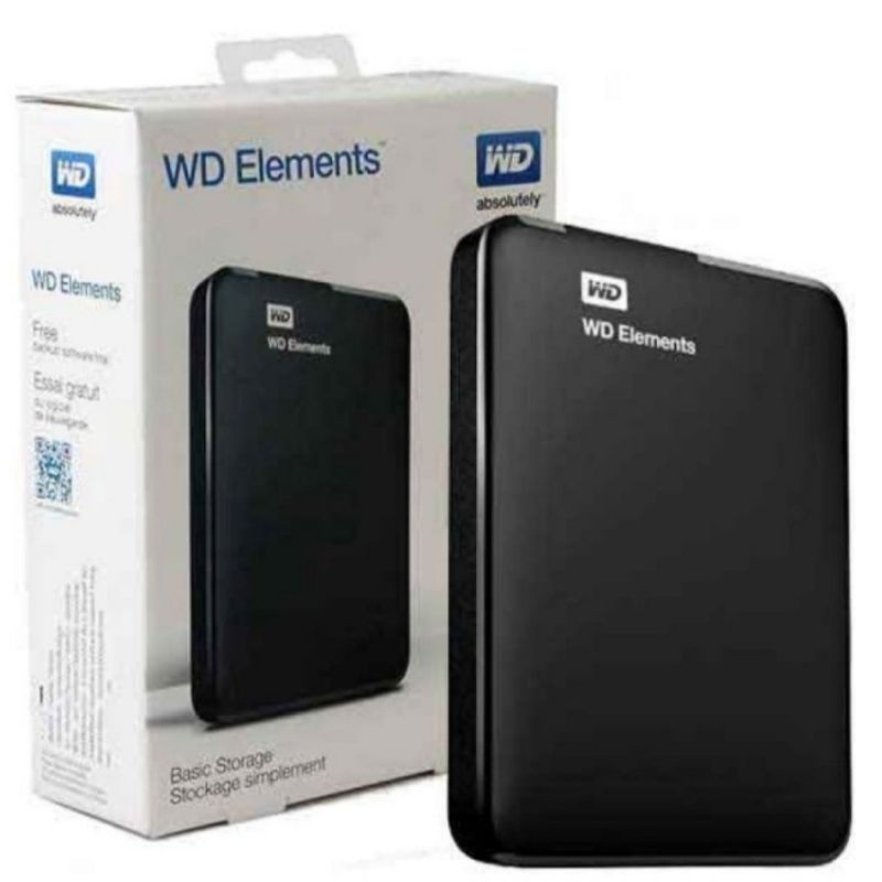 Hdd eksternal WD Element 1Tb original
