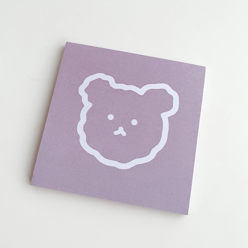 Buku Catatan / Diary Anti Lengket Motif Kartun Gummy Bear Untuk Pelajar