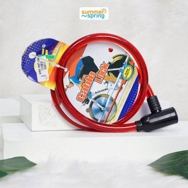 Kunci Sepeda | Gembok Sepeda | Tali Sepeda