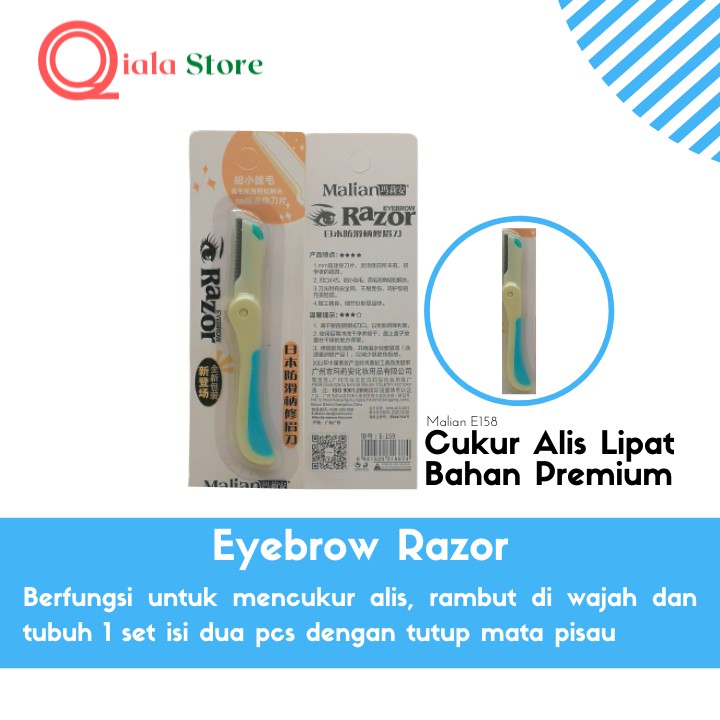 Alat cukur Pencukur Alis / Pisau Alis lipat / pisau cukur alis lipat / pengkerok alis pisau lipat