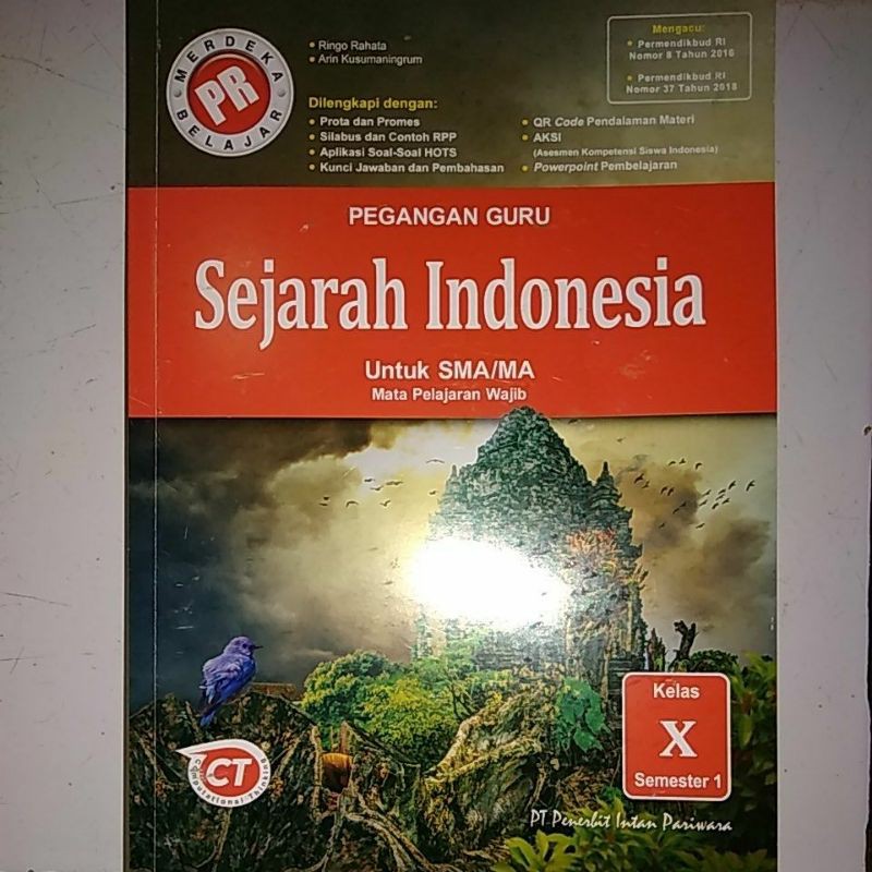 PR PG Sejarah Indonesia kelas 10A