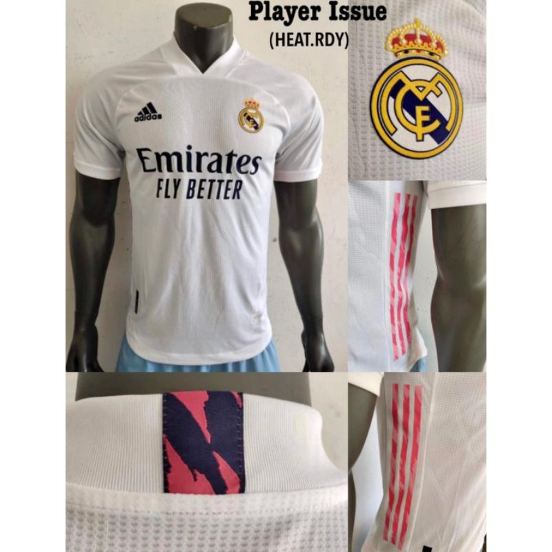 JERSEY REAL MADRID HOME PLAYER ISSUE 2021
