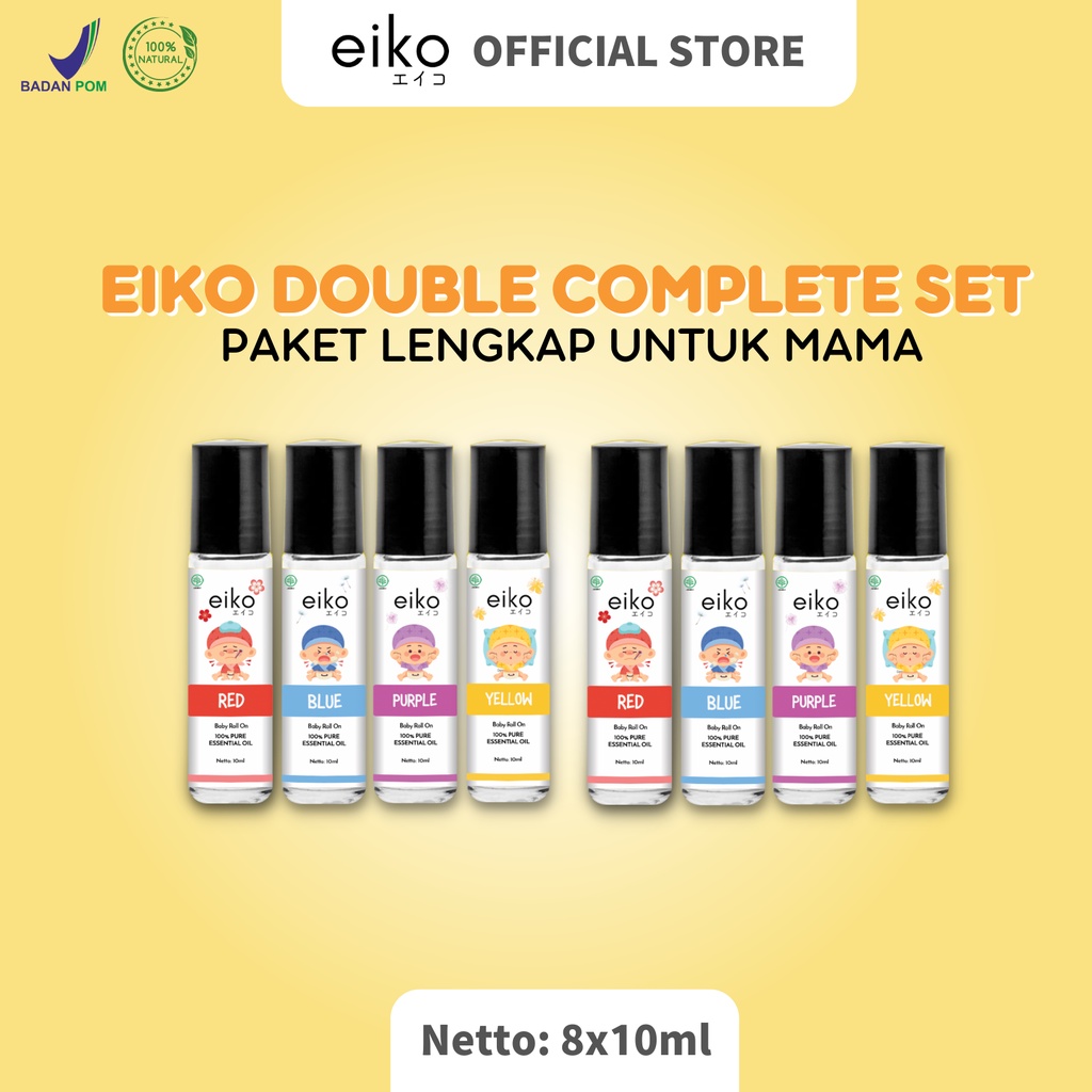 Essential Oil Baby EIKO - EIKO Baby Oil - EIKO Double Complete Set