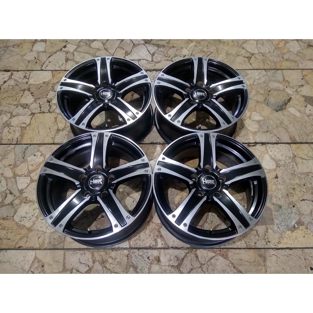 VELG MOBIL BEKAS HSR ELECTION RING 16 LEBAR 7 PCD 5x114 (4pcs) ERTIGA, INOVA, BRV, APV, LUXIO, GRAND