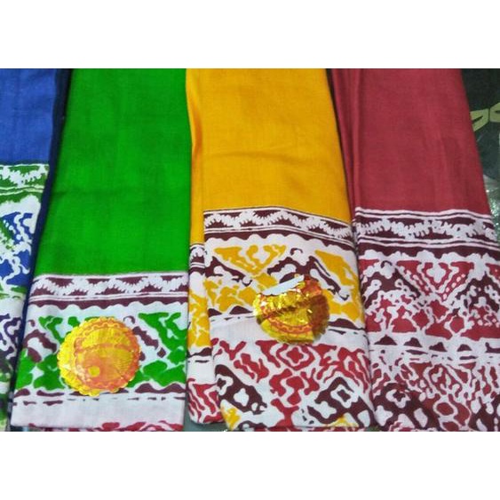 ✈ Selendang tari batik - Merah ♧