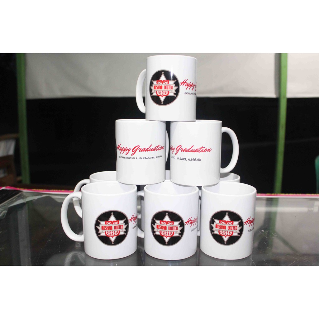 Mug Custom Murah Cocok Buat Kado Pernikahan, Kado Ulang Tahun, Kado