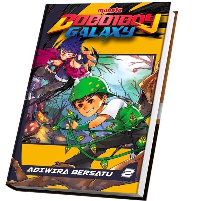 Komik BoBoiBoy Galaxy: Vol. 1 "ADIWIRA BERSATU: