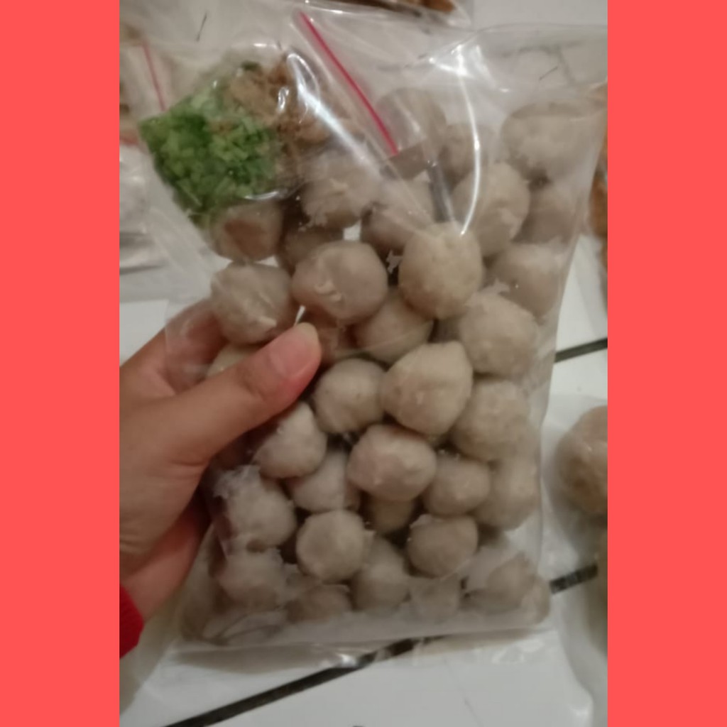 

BAKSO HOMEMADE /BAKSO KECIL / BAKSO DAGING SAPI ISI 70 PCS