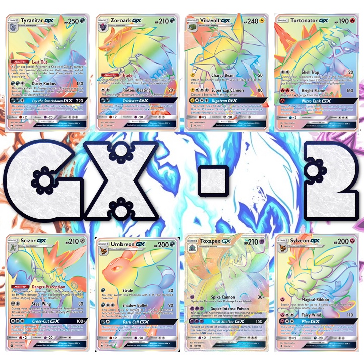 KARTU POKEMON TCG RAINBOW GX HOLOGRAM NON LEGEND ENGLISH VERSION PART 2