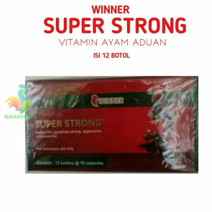 SUPER STRONG VITAMIN KAPSUL AYAM JAGO ADUAN