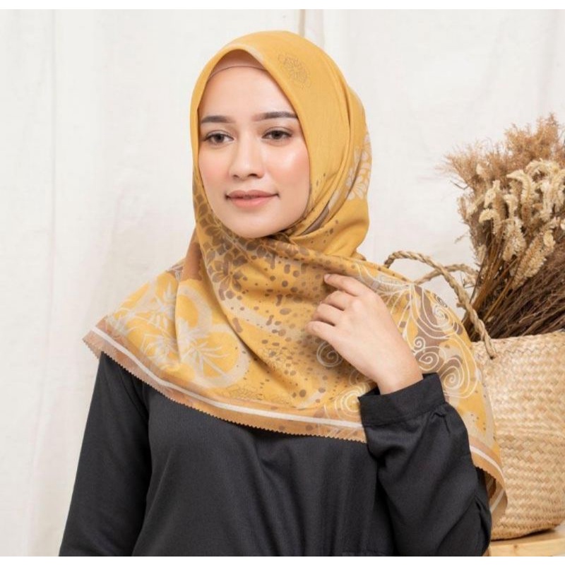 Voal Louisaluna nor hijab - Mustard