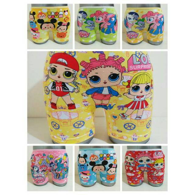 Boxer jack junior anak perempuan dan laki laki