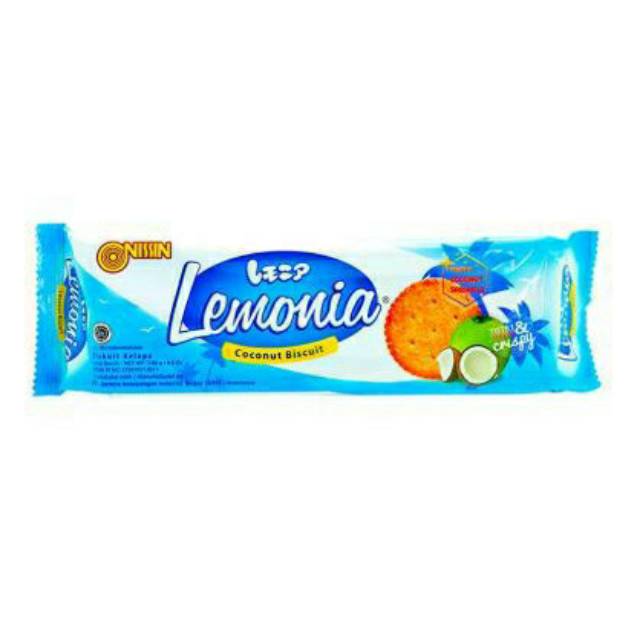 NISSIN LEMONIA COOKIES 130g COCONUT BISCUIT CHOCOLATE BISCUIT