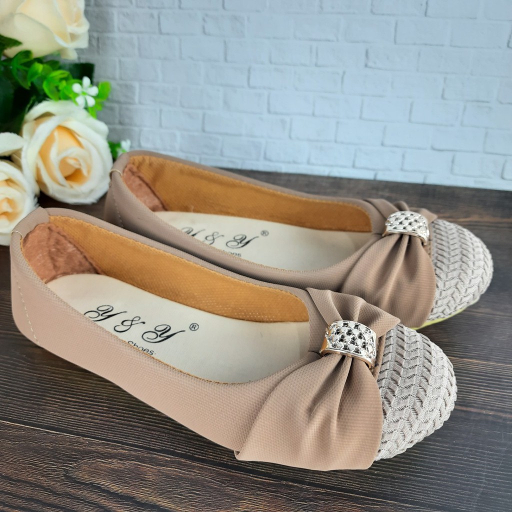 [TAMAN SEPATUKU] SEPATU TRENDY MURAH SANDAL FLATSHOES ANAK PEREMPUAN 3 4 5 6 TAHUN HAX08