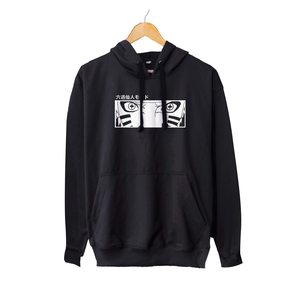 Jaket hoodie jumper anime NARUTO EYES KYUBI MODE - NARUTO SHIPPUDEN material cotton fleece