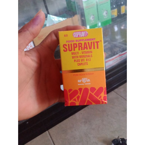 Supravit#Multivitamin dan mineral