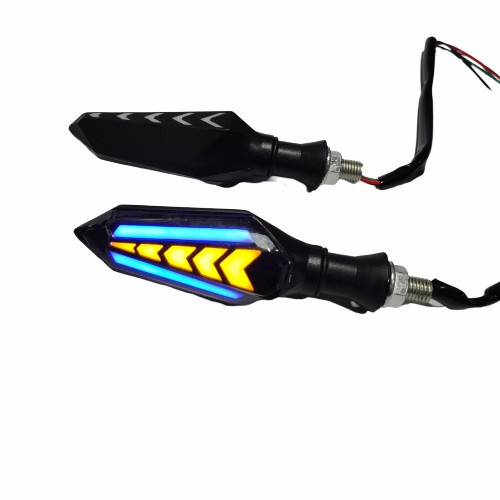 Lampu sen led running 2warna vixion byson mx king cb cbr aerox vario new byson dll