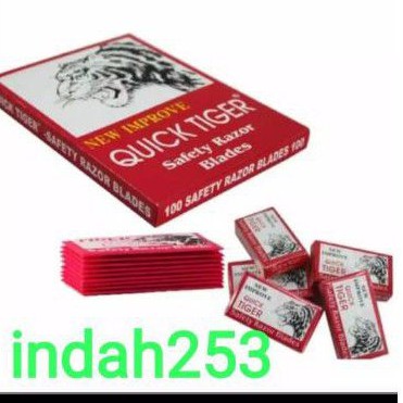 SILET QUICK TIGER SATU KOTAK ISI 10 PCS(eceran)