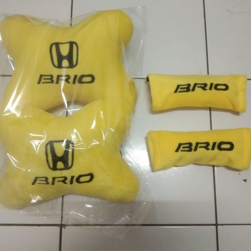 bantal headrest mobil aksesoris interior brio