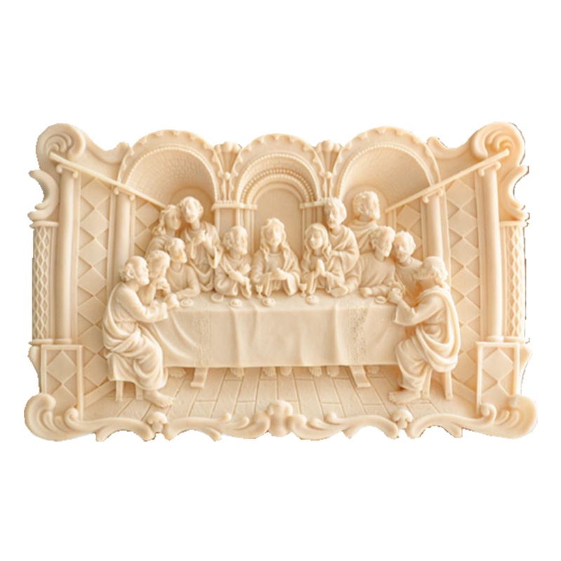 SIY  The Last Supper Photo Frame Listing Mold for Home Decorations