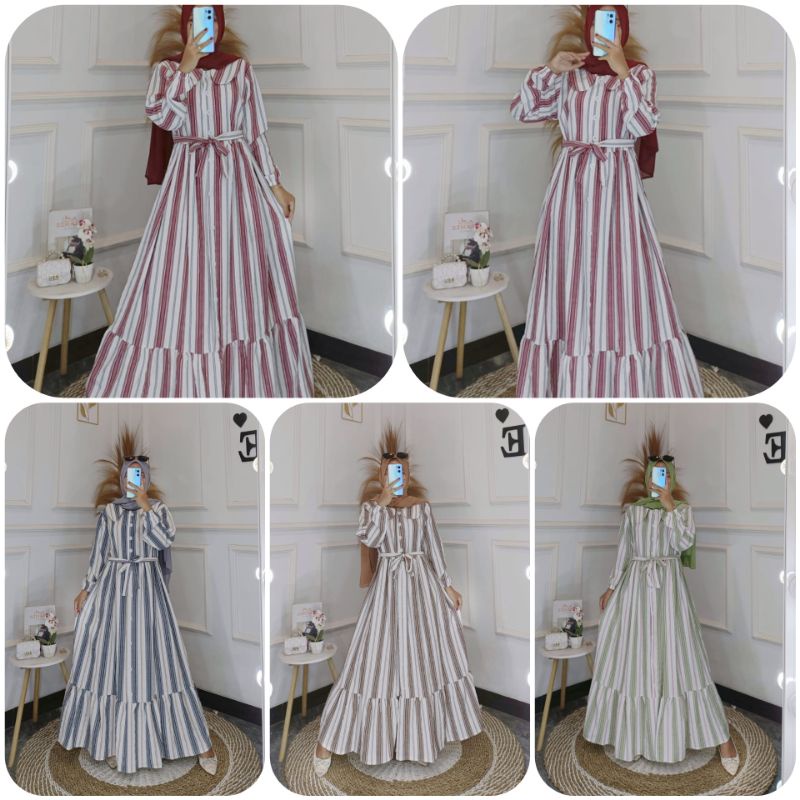 Gamis Cringkel salur Jumbo